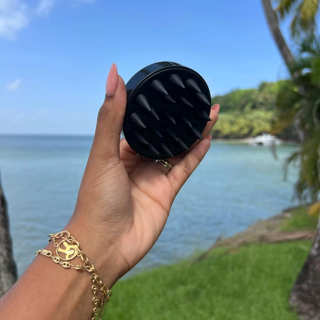 Brosse à Shampoing en Silicone